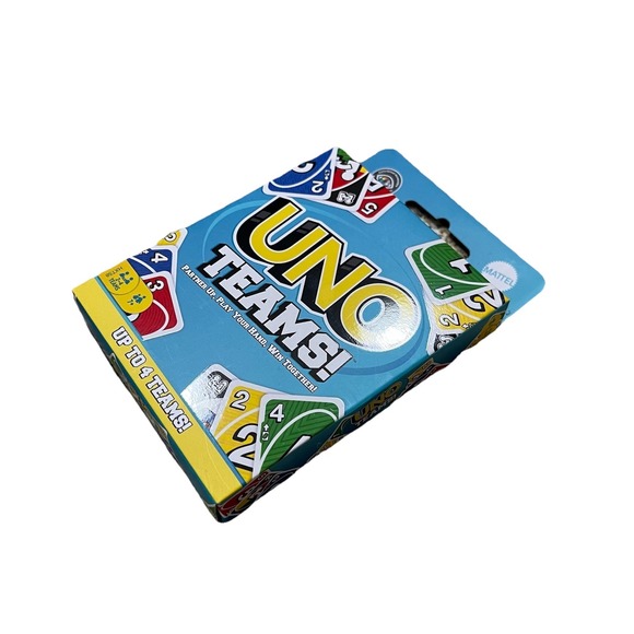 UNO Teams Card Game for Family Nights, Game Nights, Travel, Camping & Parties - Picture 4 of 4